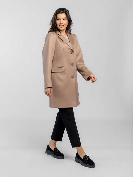 Salme Salme Prechodný kabát Alicja Hnedá Regular Fit