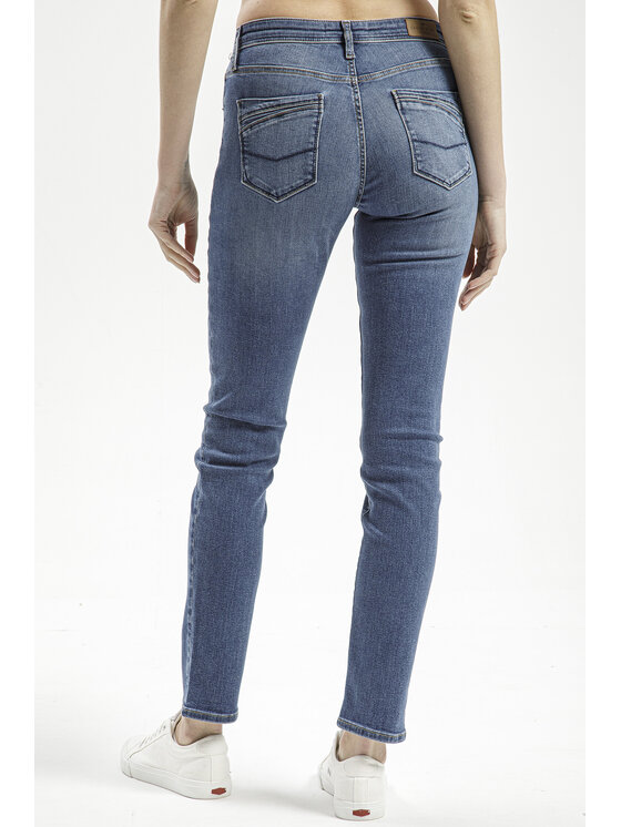 Cross Jeans Cross Jeans Jeansy P 489-218 Niebieski Slim Leg