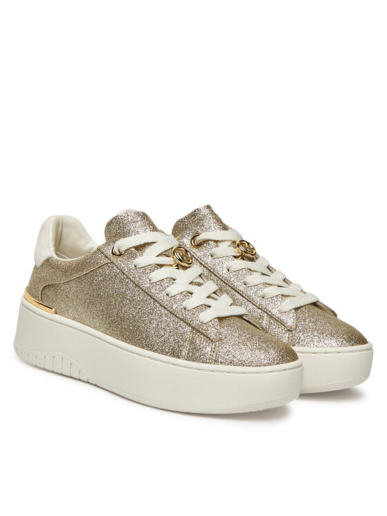MICHAEL Michael Kors MICHAEL Michael Kors Sneakersy Dottie 43F5DTFS1M Złoty