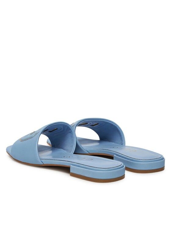 Guess Guess Klapki FLJTAR LEA19 Niebieski
