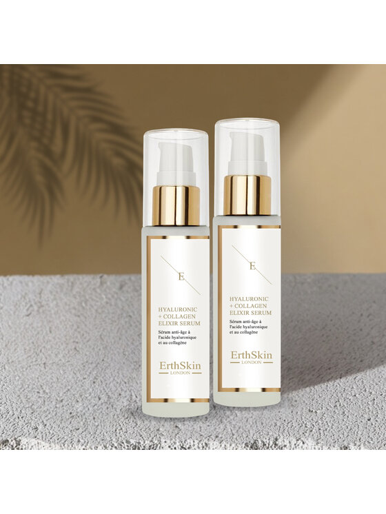 Erthskin London Erthskin London Anti Aging Kwas Hialuronowy + Kolagen Zestaw Serum