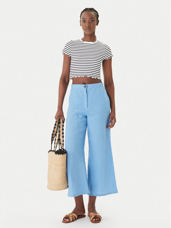 Banana Moon Banana Moon Футболка Tonio Nautical MVC06 Cиній Slim Fit