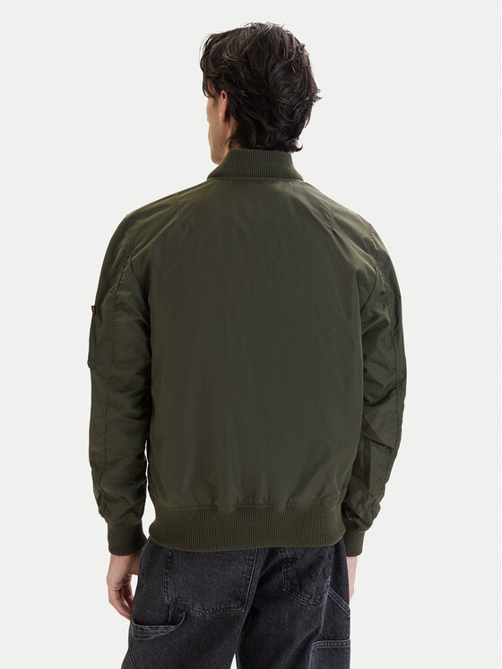 Alpha Industries Alpha Industries Яке бомбър Ma-1 196108 Сив Regular Fit