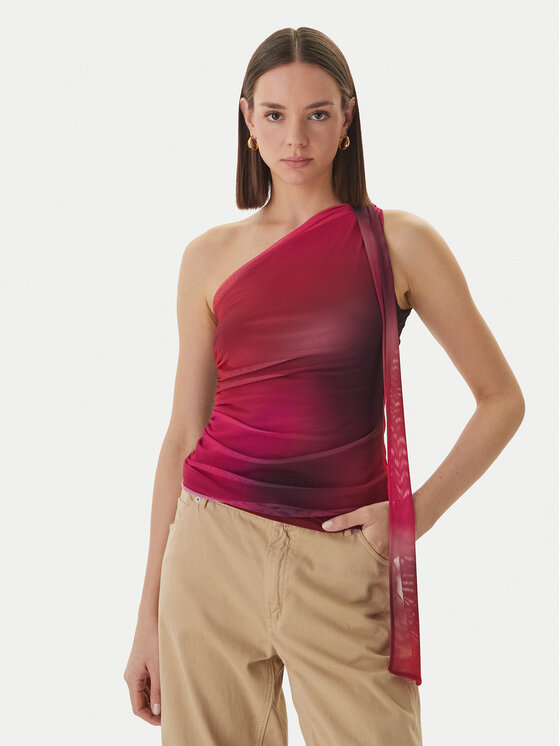 Desigual Desigual Palaidinė Bratislava 26SWTK31 Raudona Slim Fit