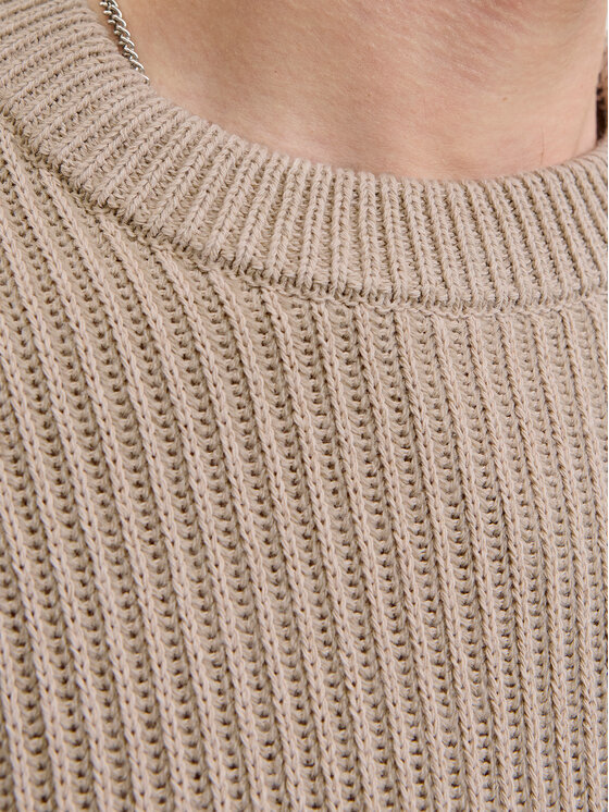 Jack&Jones Jack&Jones Πουλόβερ Dover 12278816 Μπεζ Regular Fit
