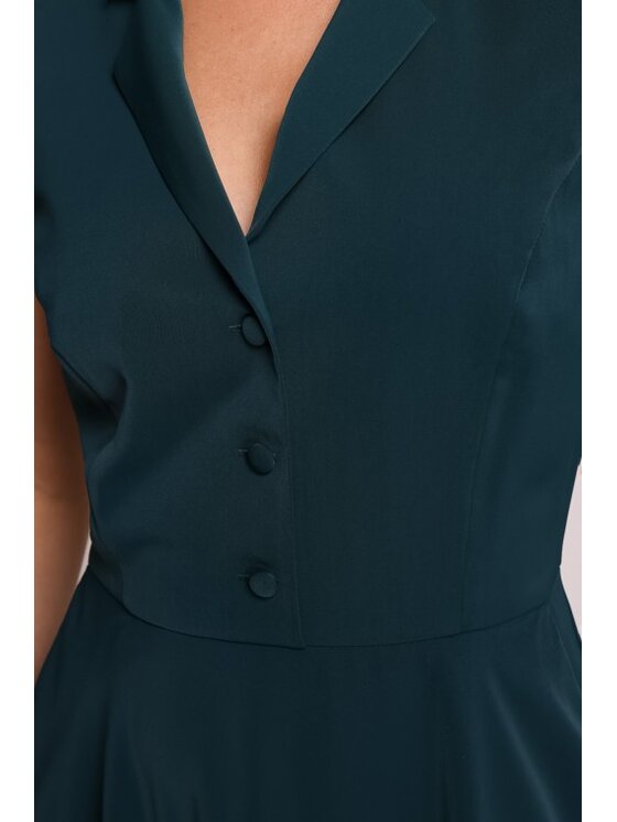 Stylove Stylove Sukienka letnia S409 Zielony A-Line Fit