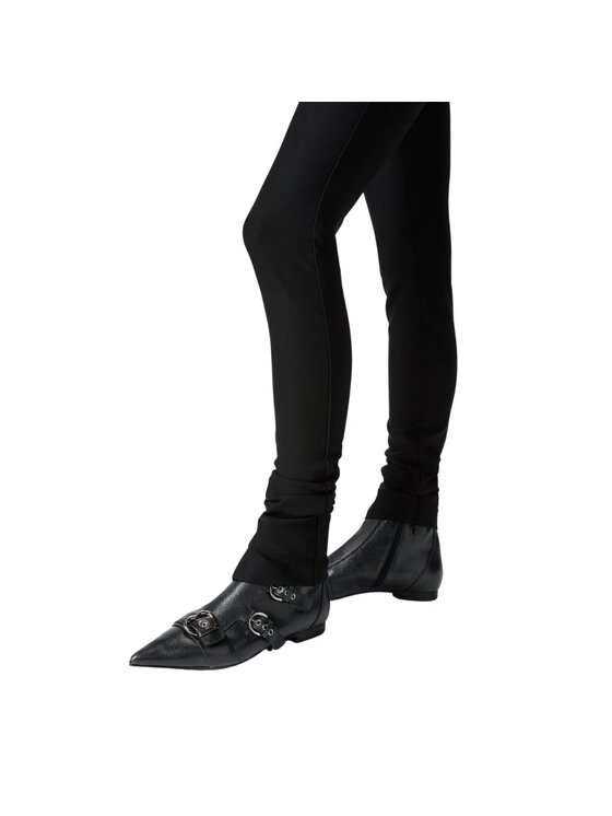 PINKO PINKO Legginsy pantalone donna poe Czarny Slim Fit