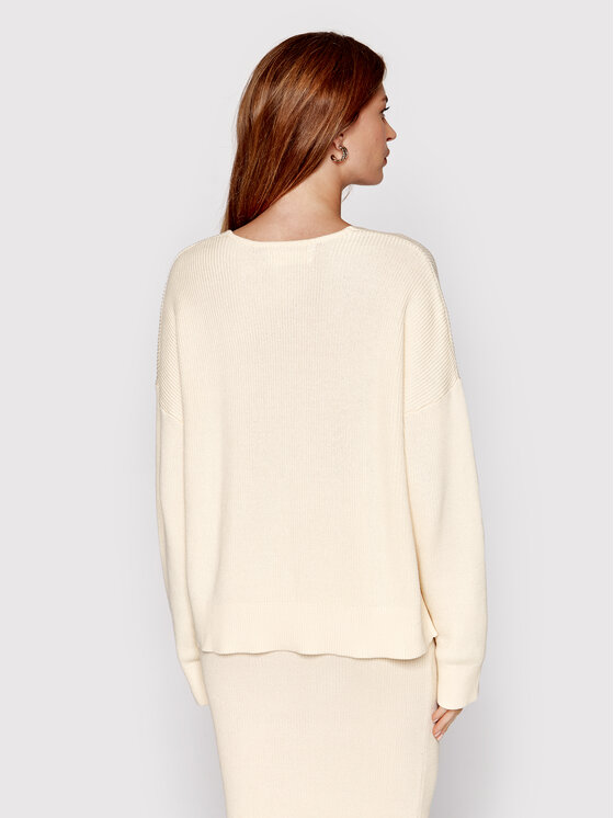 Samsøe Samsøe Samsøe Samsøe Sweter Joanne F22200028 Beżowy Regular Fit