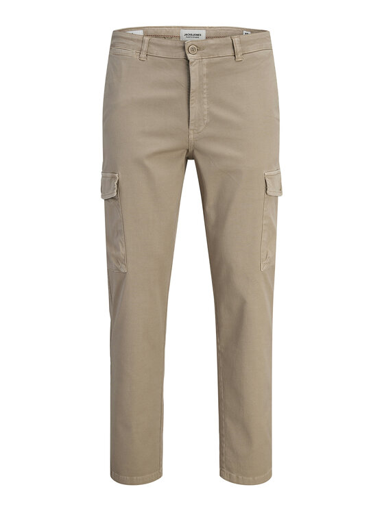 Jack & Jones Jack & Jones Szövet nadrág Stace Arthur 12282388 Bézs Regular Fit