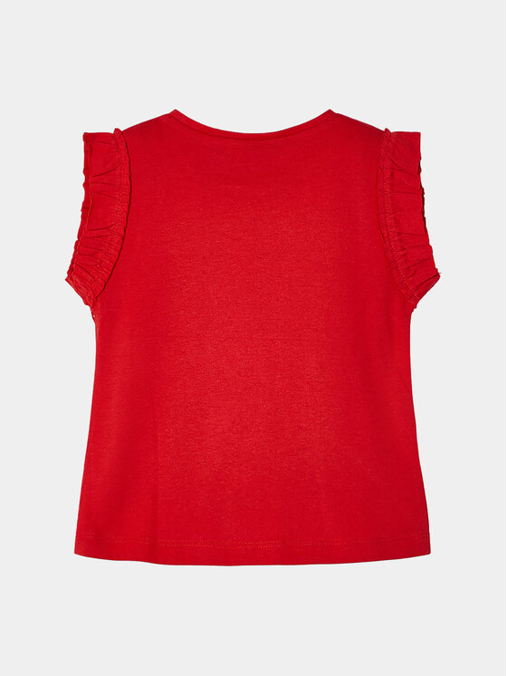 Mayoral Mayoral Top 3094 Czerwony Regular Fit