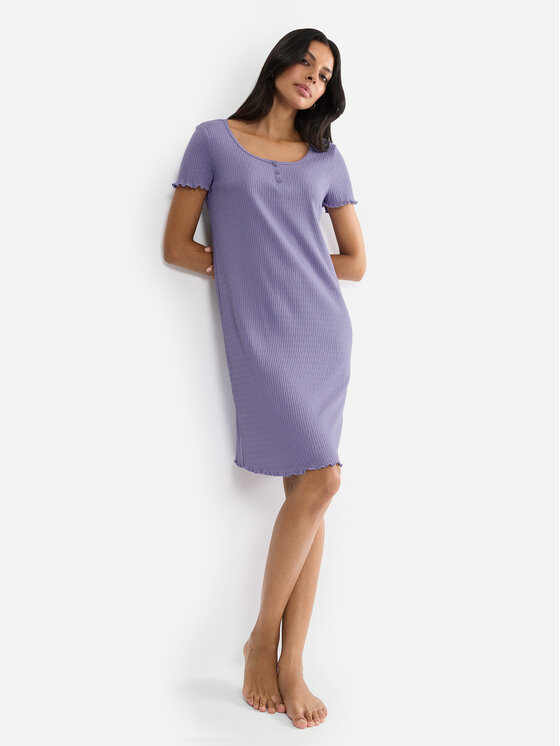 Triumph Triumph Nočna srajca Mix & Match 10227255 Vijolična Regular Fit