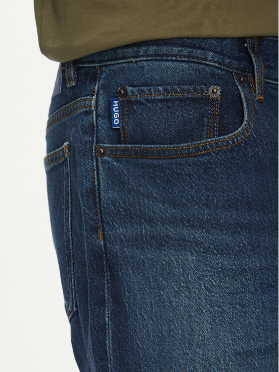 HUGO HUGO Jeans Ash 50541583 Dunkelblau Regular Fit