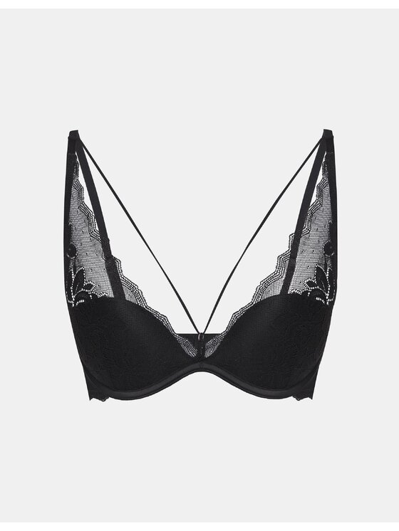 Esotiq Esotiq Biustonosz push-up 39928-99X Czarny