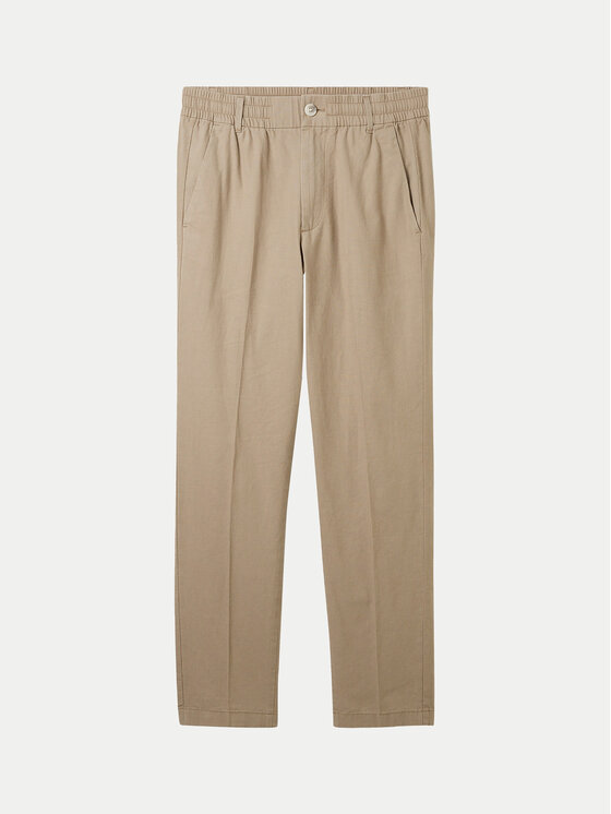 Tom Tailor Denim Tom Tailor Denim Stoffhose 1040251 Beige Tapered Fit