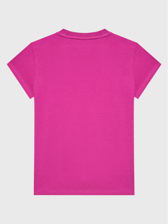T-shirt 6LFT08 FJ2HZ 1443 Rosa Regular Fit