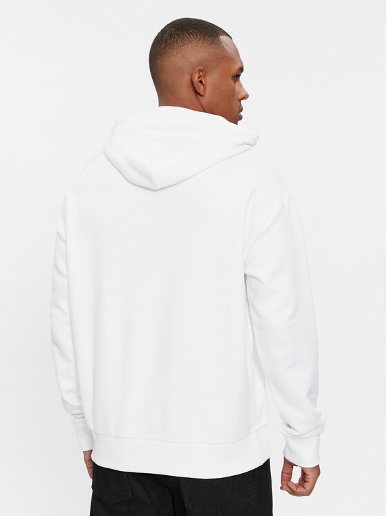 Calvin Klein Calvin Klein Felpa K10K112748 Bianco Comfort Fit