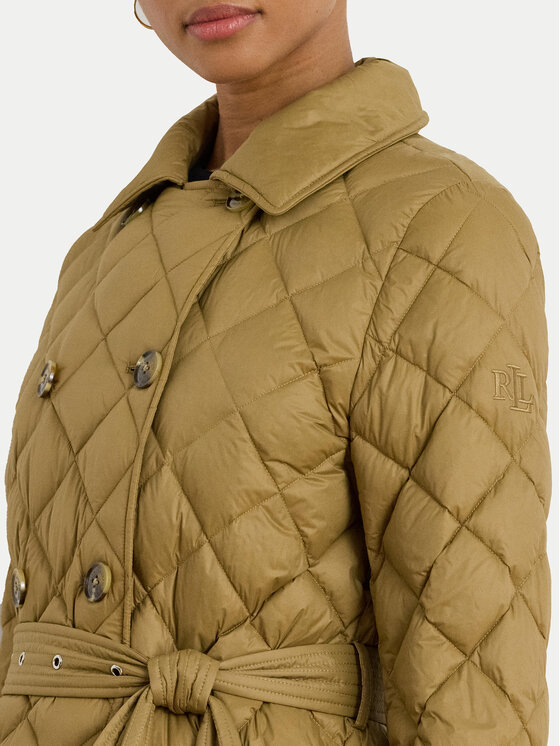 LAUREN RALPH LAUREN LAUREN RALPH LAUREN Vatovaná bunda 297979514002 Hnedá Straight Fit