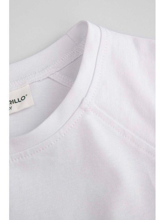 Coccodrillo Coccodrillo T-Shirt ZC4143206LGD-001 Biały Regular Fit