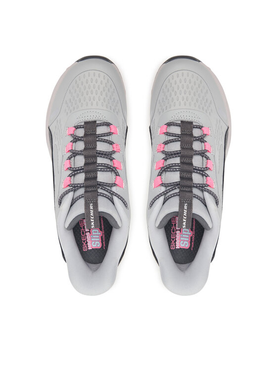 Skechers Skechers Sneakersy Vista Lane 303654L/GYPK Světle šedá