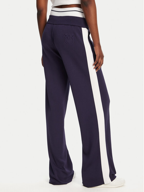 PINKO PINKO Donji dio trenerke Marsicano 104888 A2FQ Tamnoplava Regular Fit
