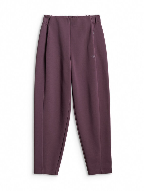 4F 4F Spodnie dresowe ESSENTIAL 3 Fioletowy Regular Fit