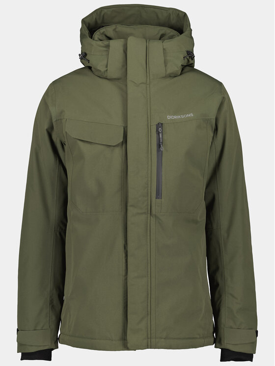 Didriksons Didriksons Зимно яке Stefan Usx Jkt 505041 Зелен Regular Fit