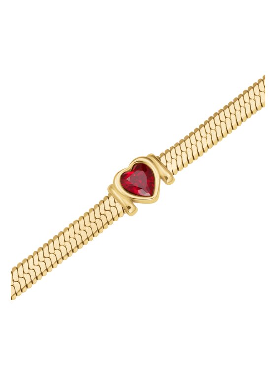 Rosefield Rosefield Naszyjnik Heart Collection Kolorowy