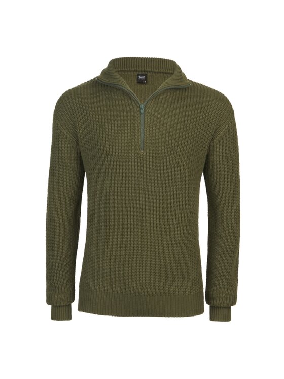 Brandit Brandit Sweter 5019.1.XXL Zielony Regular Fit
