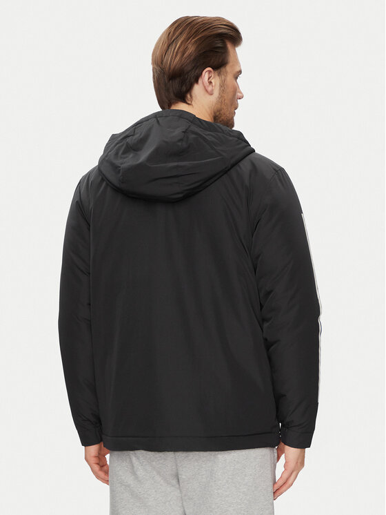 adidas adidas Kevad-sügis jope 3-Stripes IP2537 Must Regular Fit