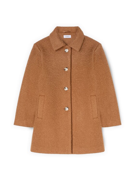 Motivi Motivi Cappotto invernale 0080W000118N022 Marrone Regular Fit