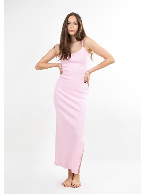 DKaren Sport DKaren Sport Sukienka codzienna SDK-K-P7 Różowy Classic Fit