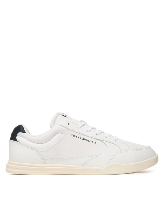 Tommy Hilfiger Tommy Hilfiger Sportcipők Lo Pro Cupsole Perf Leather FM0FM05944 Fehér