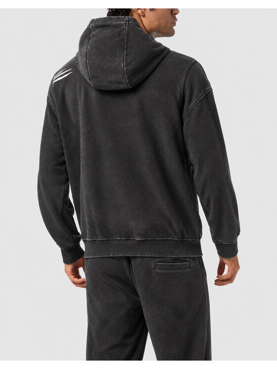 Plein Sport Plein Sport Felpa 32332 Nero Athletic Fit