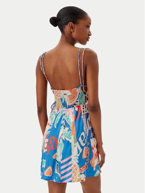 Maaji Maaji Лятна рокля Tropical Bliss Tropi PT2537CSD001 Цветен Regular Fit