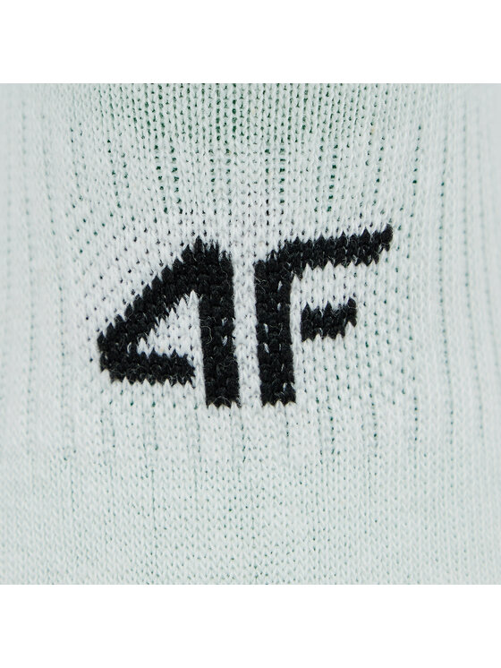 4F 4F Set 5 parov otroških nizkih nogavic 4FJWAW23USOCF231 Bela