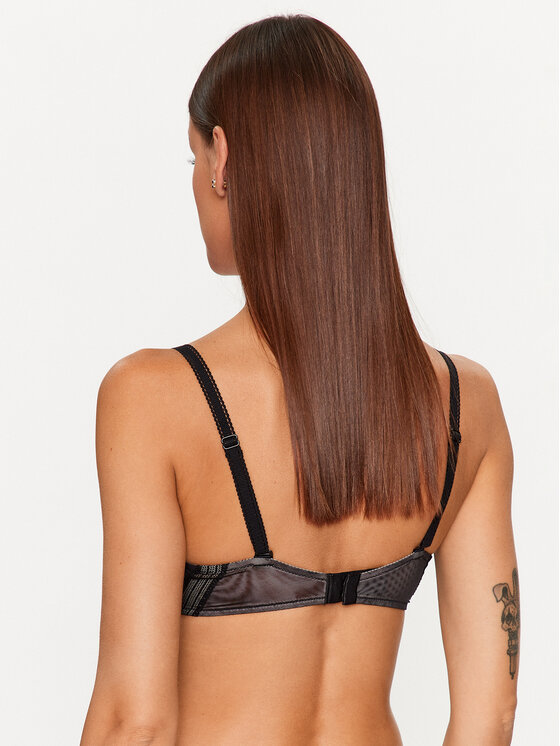 Chantelle Chantelle Podprsenka s kosticemi True Lace C11M20 Černá