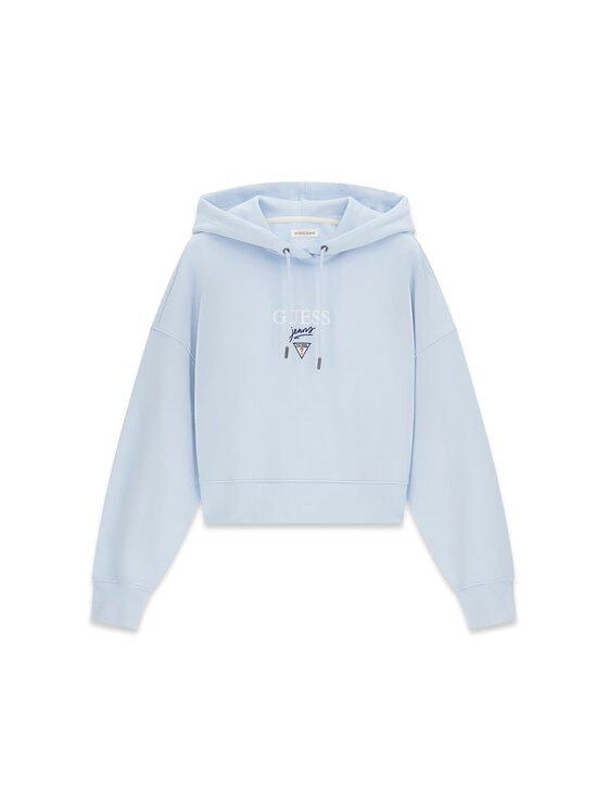 Guess Jeans Guess Jeans Світшот W6RQ00 K68I4 Блакитний Relaxed Fit