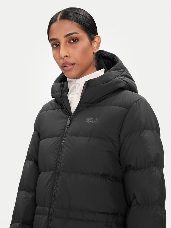 Jack Wolfskin Jack Wolfskin Giubbotto piumino Frozen Palace A65096 Nero Regular Fit