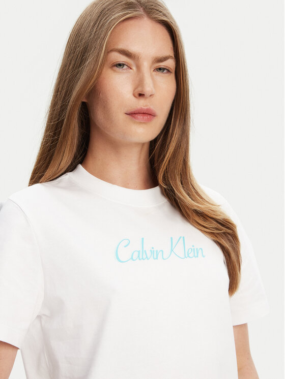 Calvin Klein Jeans Calvin Klein Jeans Marškinėliai Classic Logo LV047C854G Balta Regular Fit