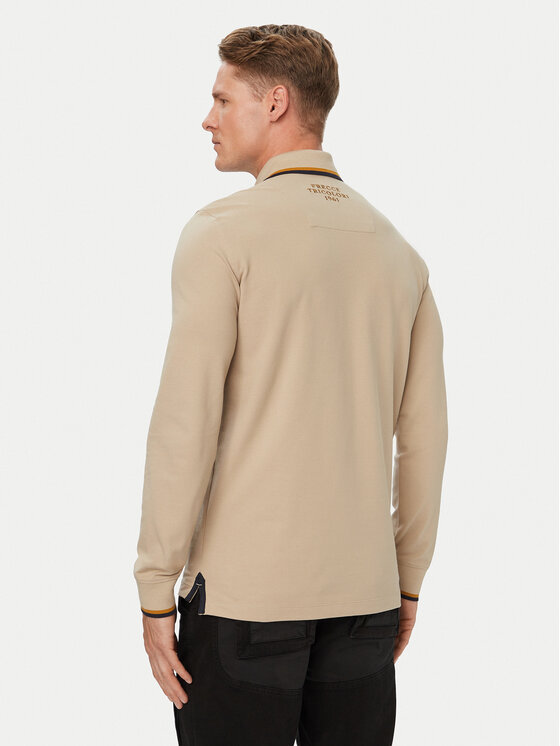 Aeronautica Militare Aeronautica Militare Polokošile 262PO1942UP00400 Béžová Regular Fit