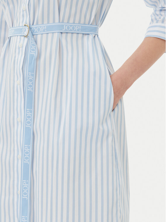 JOOP! JOOP! Košeľové šaty 58 252D58Dominique 30046521 Modrá Regular Fit