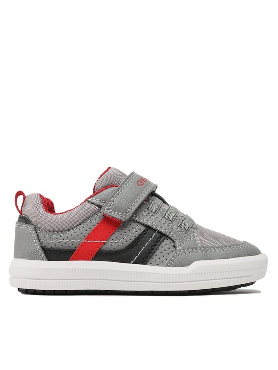 Geox J Arzach Boy A – Sneakers Bambino Con Suola Traspirante – Chiusura Doppio Strap – Ortholite