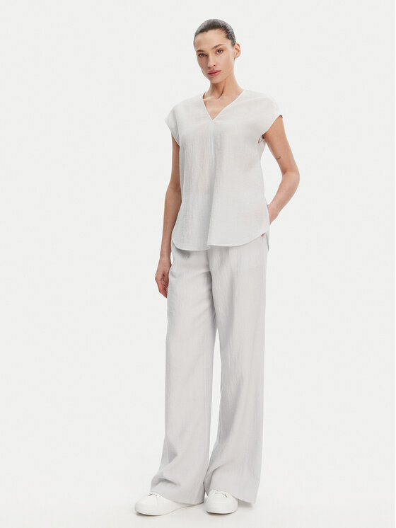 Calvin Klein Calvin Klein Bluzka K20K208210 Błękitny Regular Fit