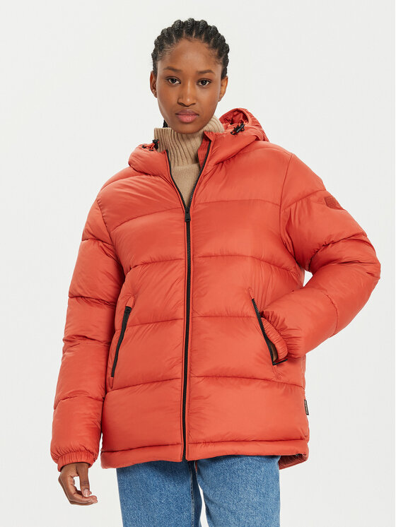 Napapijri Napapijri Télikabát A-Box Logo NP0A4HZ2 Piros Regular Fit