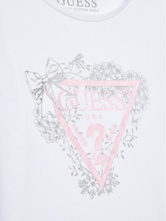 T-shirt K3RI17 K6YW1 Bianco Regular Fit