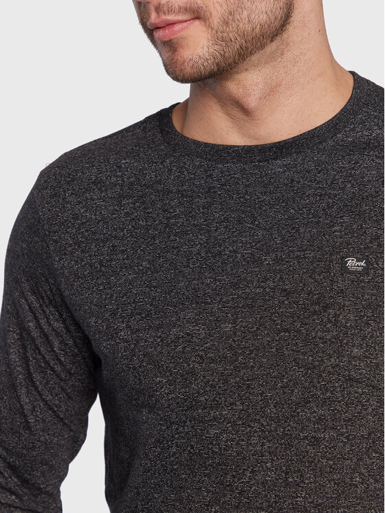 Longsleeve M-3020-TLR667 Grigio Regular Fit