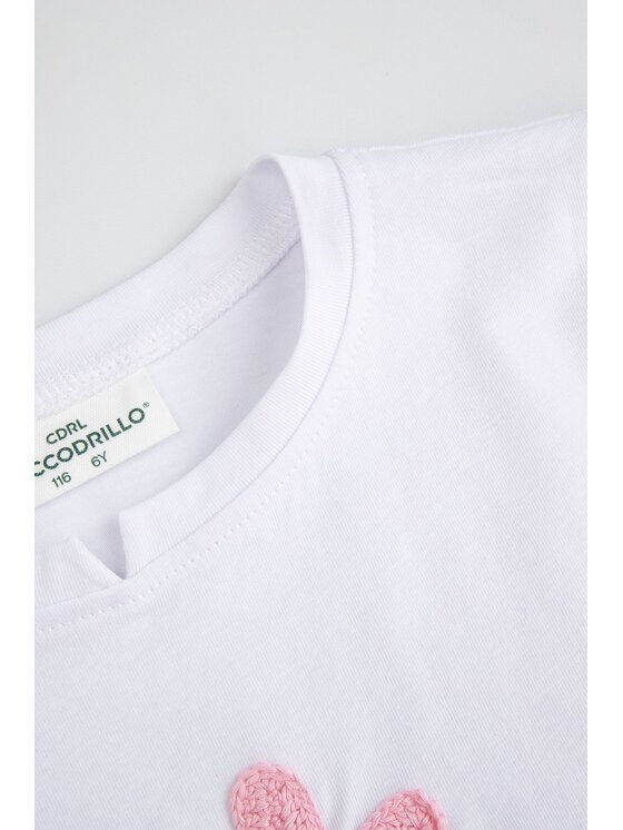 Coccodrillo Coccodrillo T-Shirt ZC5143202FGK-001 Bílá Regular Fit
