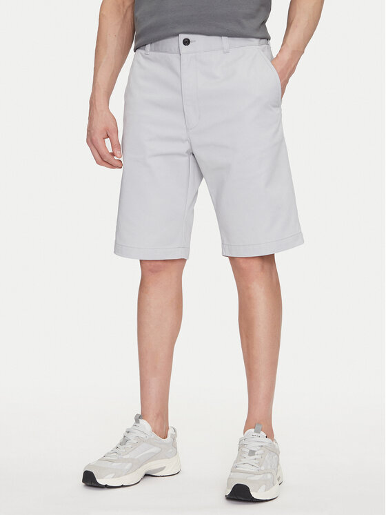 HUGO HUGO Pantalon scurți din material Darik241 50505857 Gri Regular Fit
