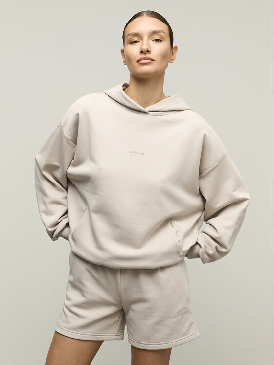 La Mania La Mania Szorty sportowe MOVING Brązowy Classic Fit