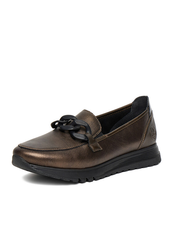 Rieker Rieker Polobotky 49051-25 Zlatá